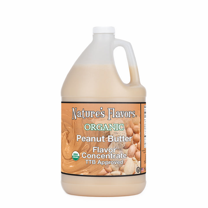 Peanut Butter Flavor Concentrate, Organic - TTB Approved