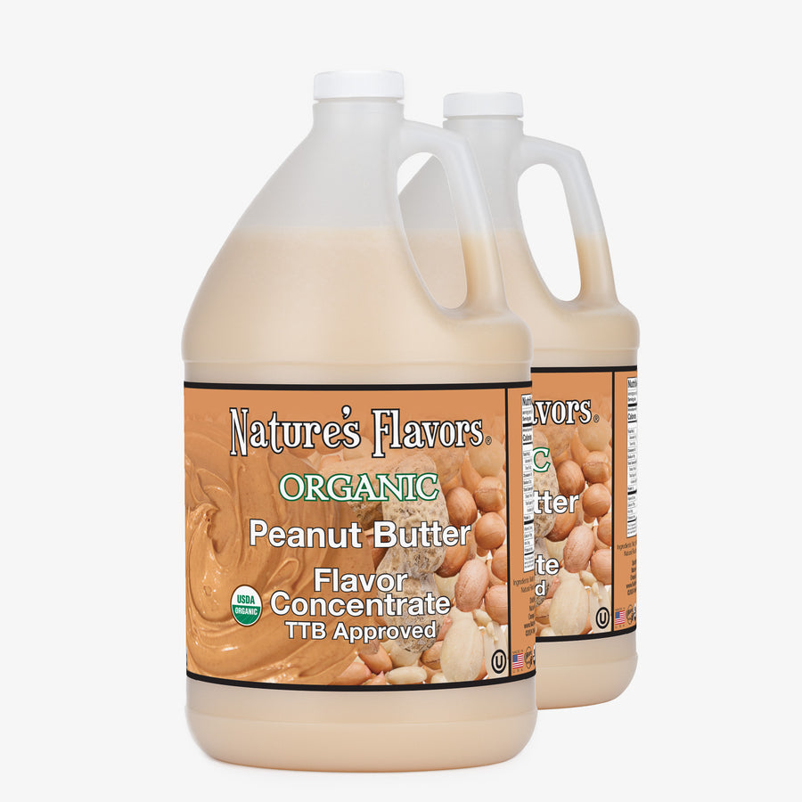 Peanut Butter Flavor Concentrate, Organic - TTB Approved
