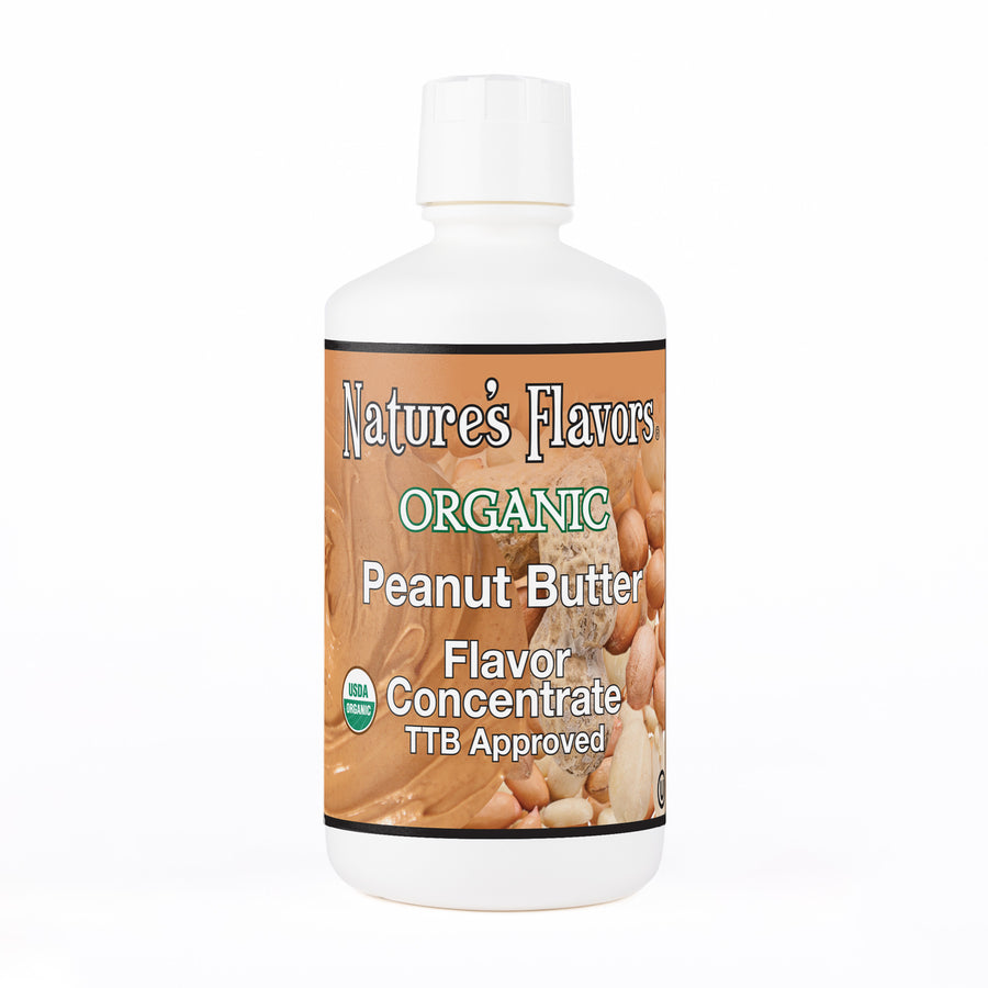 Peanut Butter Flavor Concentrate, Organic - TTB Approved