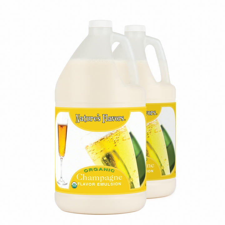 Champagne Flavor Emulsion for High Heat Applications, Organic