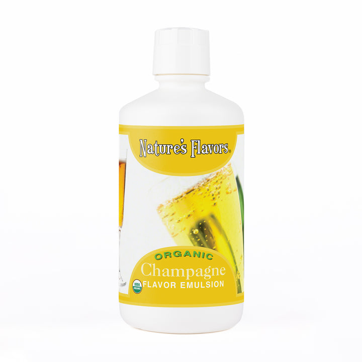 Champagne Flavor Emulsion for High Heat Applications, Organic