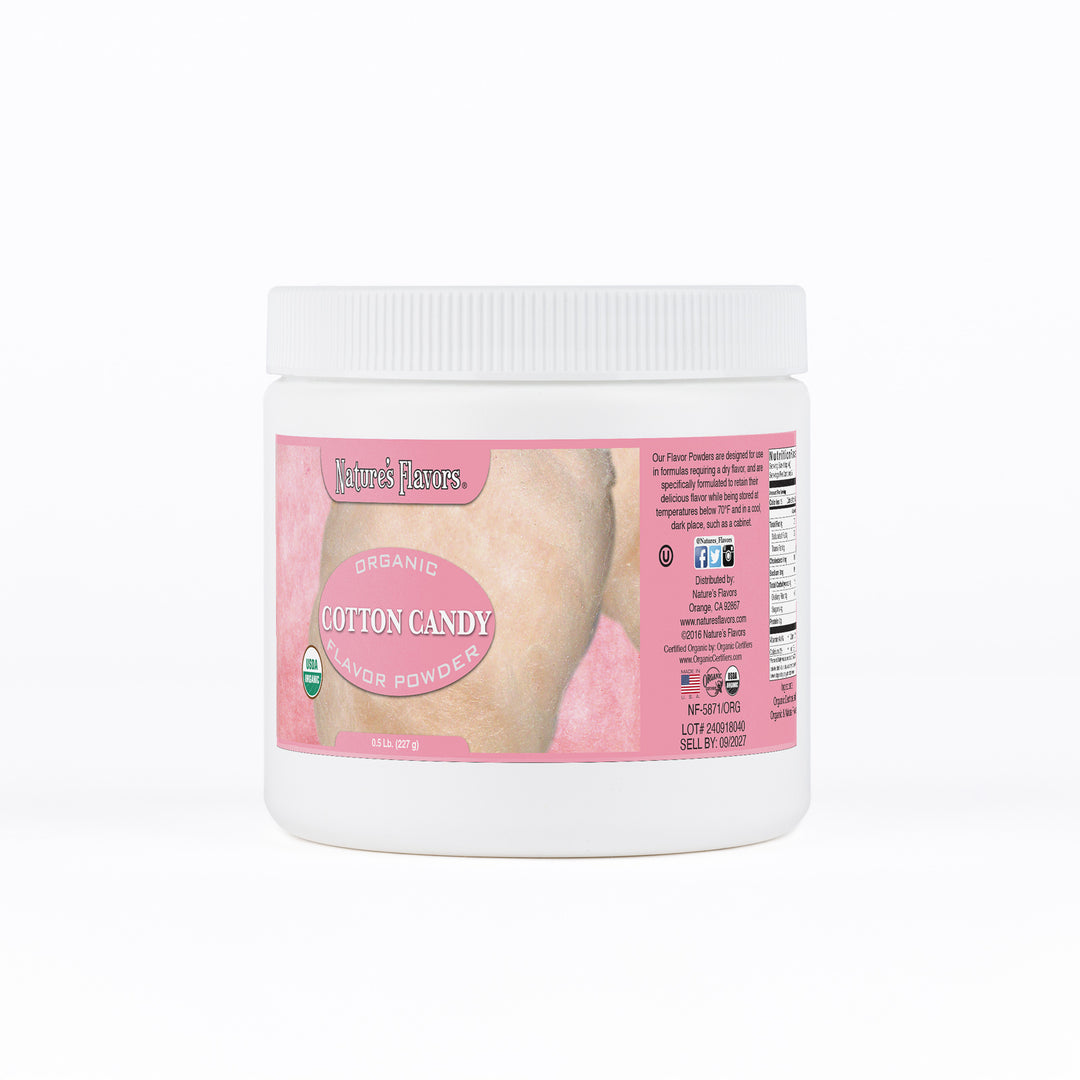 Cotton Candy Flavor Powder, Organic