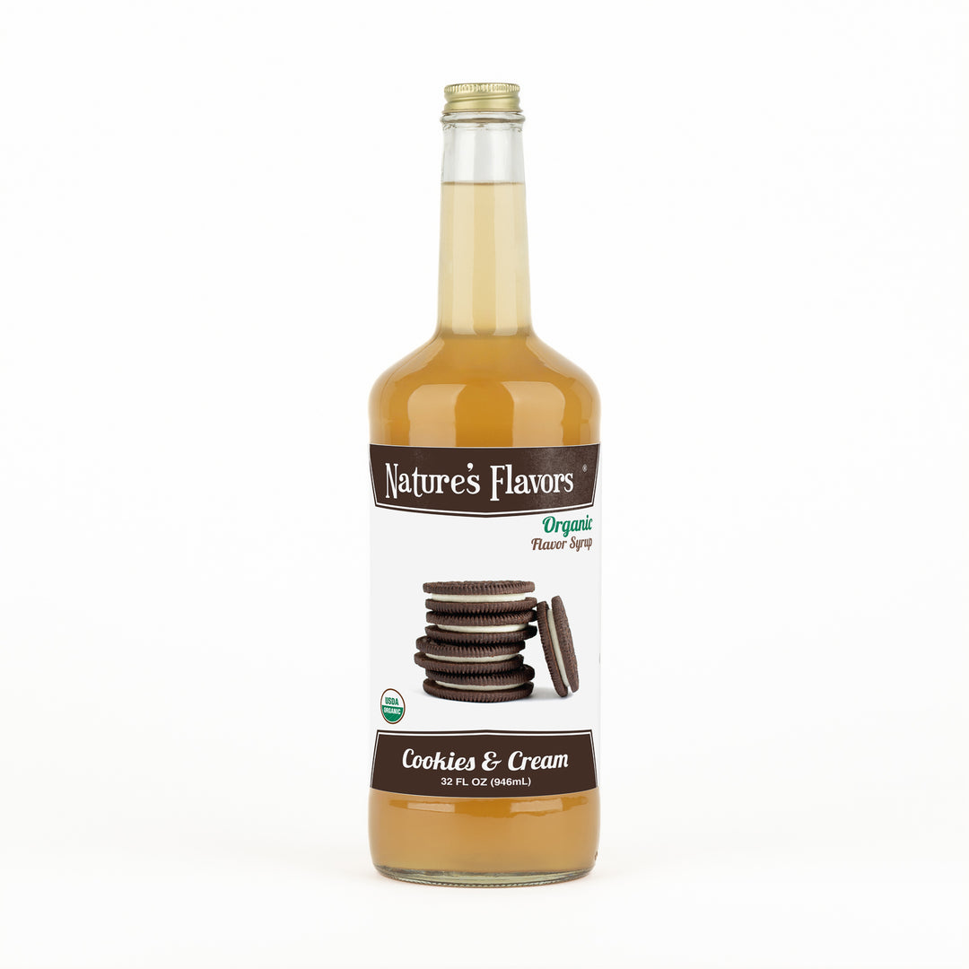 Cookies and Cream Syrup, Organic