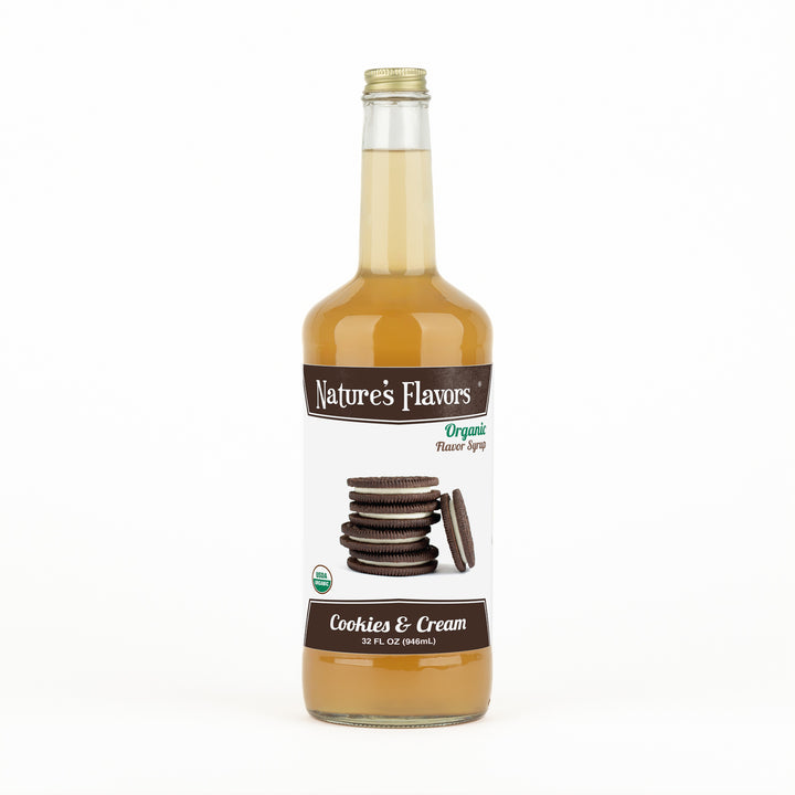 Cookies and Cream Syrup, Organic