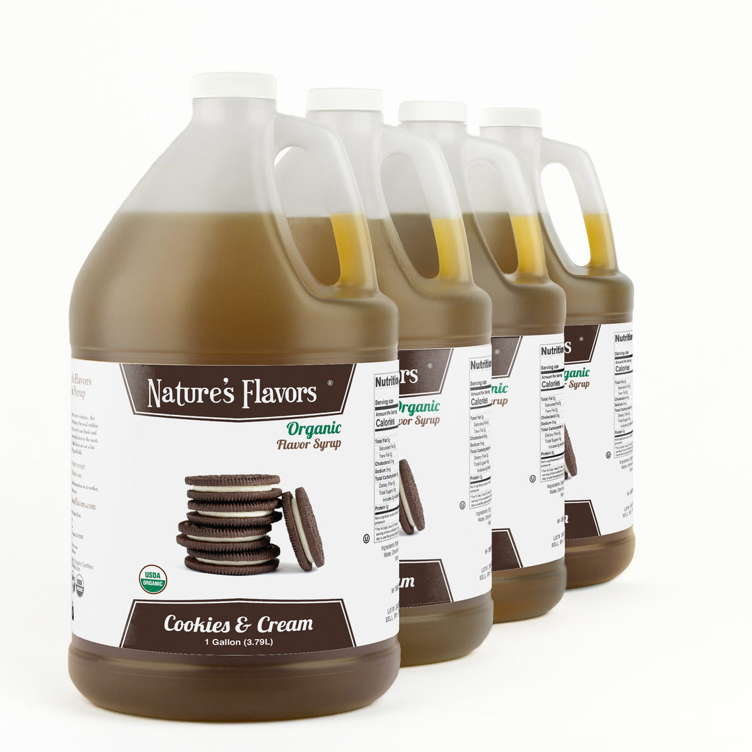 Cookies and Cream Syrup, Organic