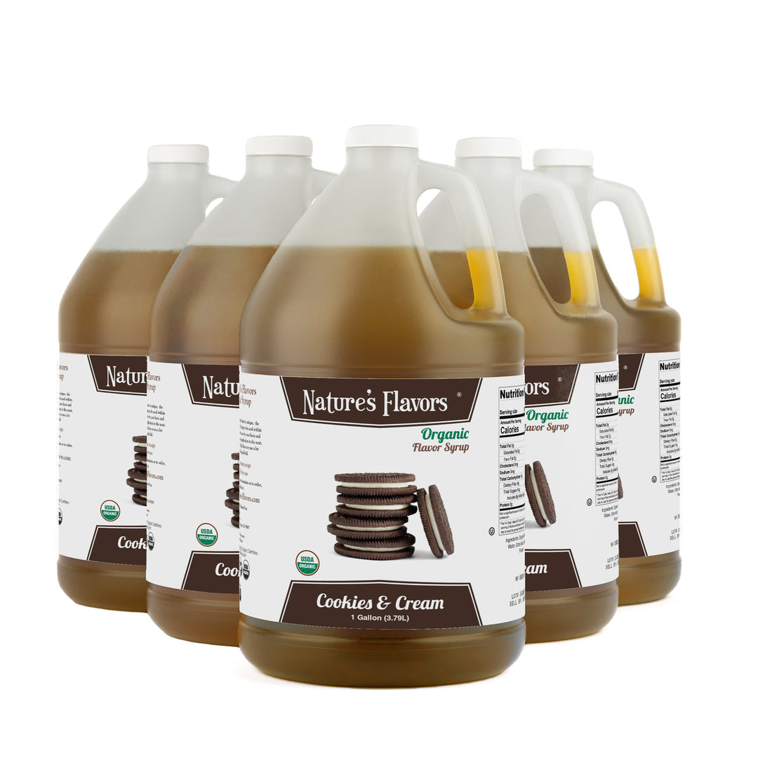 Cookies and Cream Syrup, Organic
