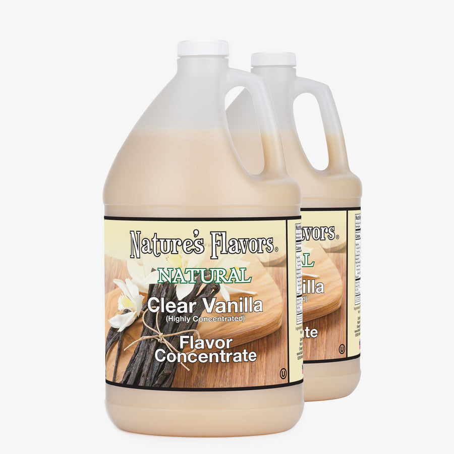 Natural Clear Vanilla Flavor Concentrate (Highly Concentrated), Natural