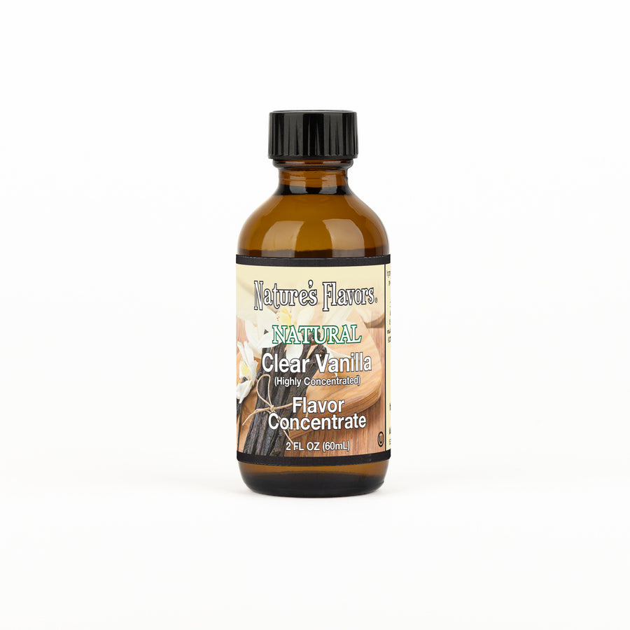 Natural Clear Vanilla Flavor Concentrate (Highly Concentrated), Natural