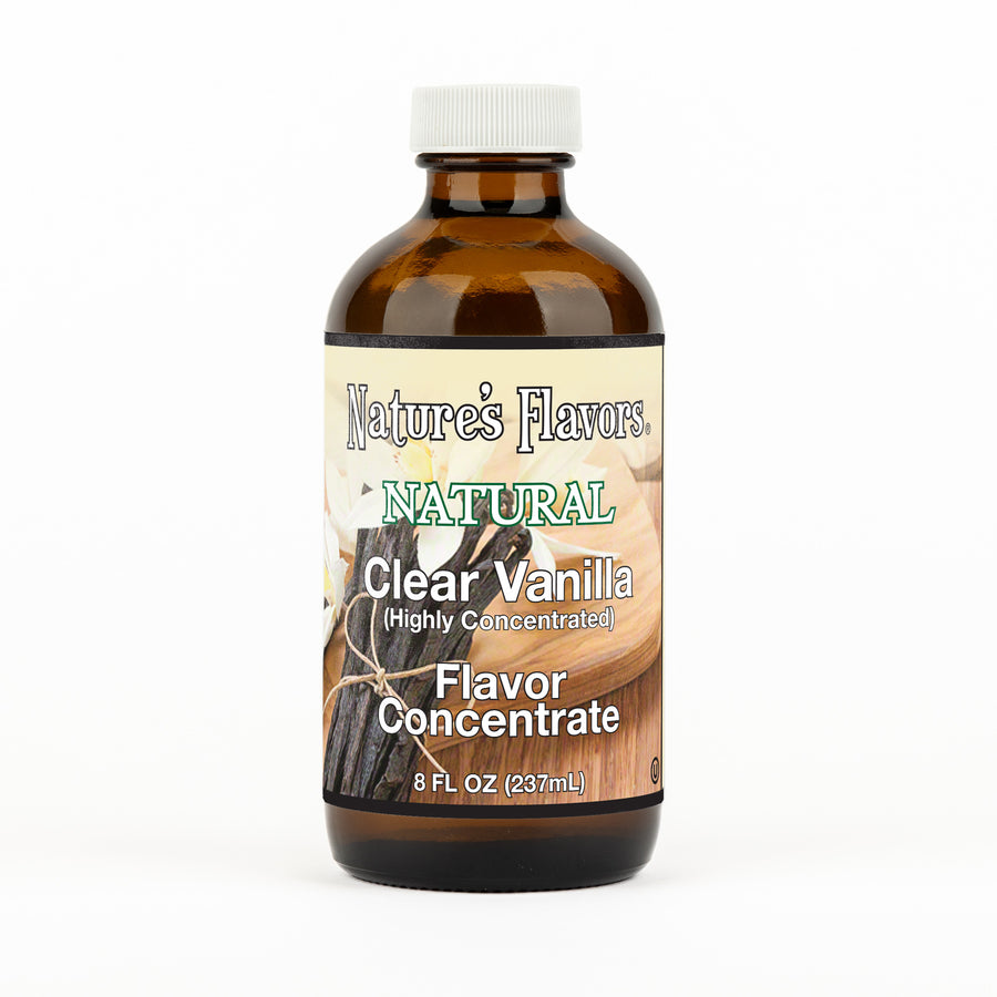 Natural Clear Vanilla Flavor Concentrate (Highly Concentrated), Natural