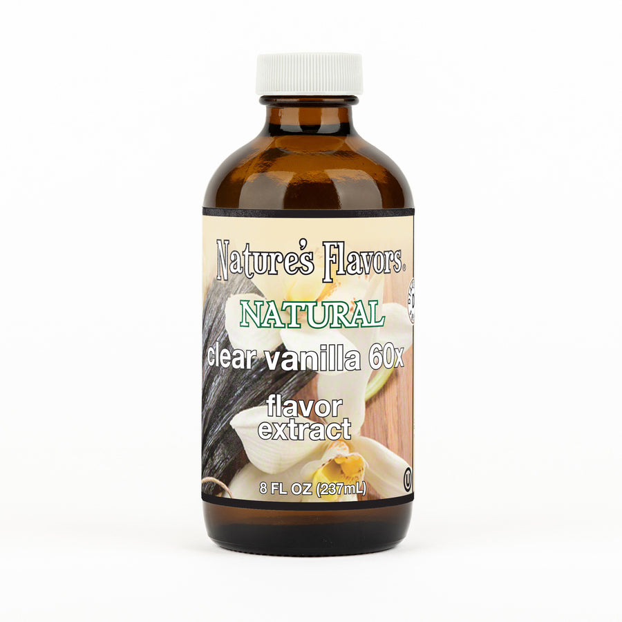 Natural Clear Vanilla Flavor Extract Without Diacetyl 60X