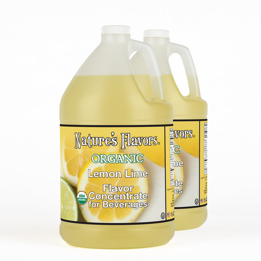 Lemon Lime Flavor Concentrate for Beverages, Organic