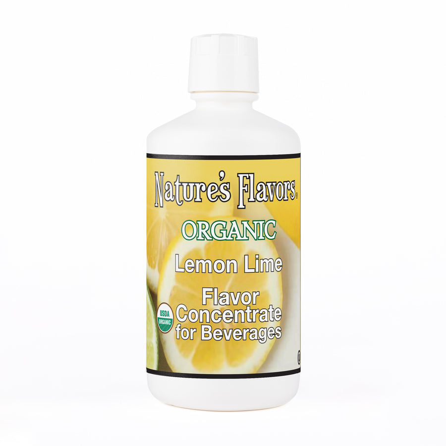 Lemon Lime Flavor Concentrate for Beverages, Organic