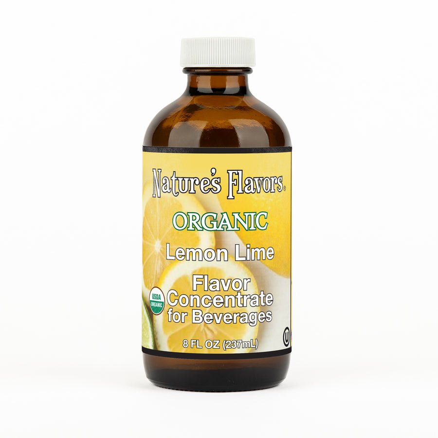 Lemon Lime Flavor Concentrate for Beverages, Organic
