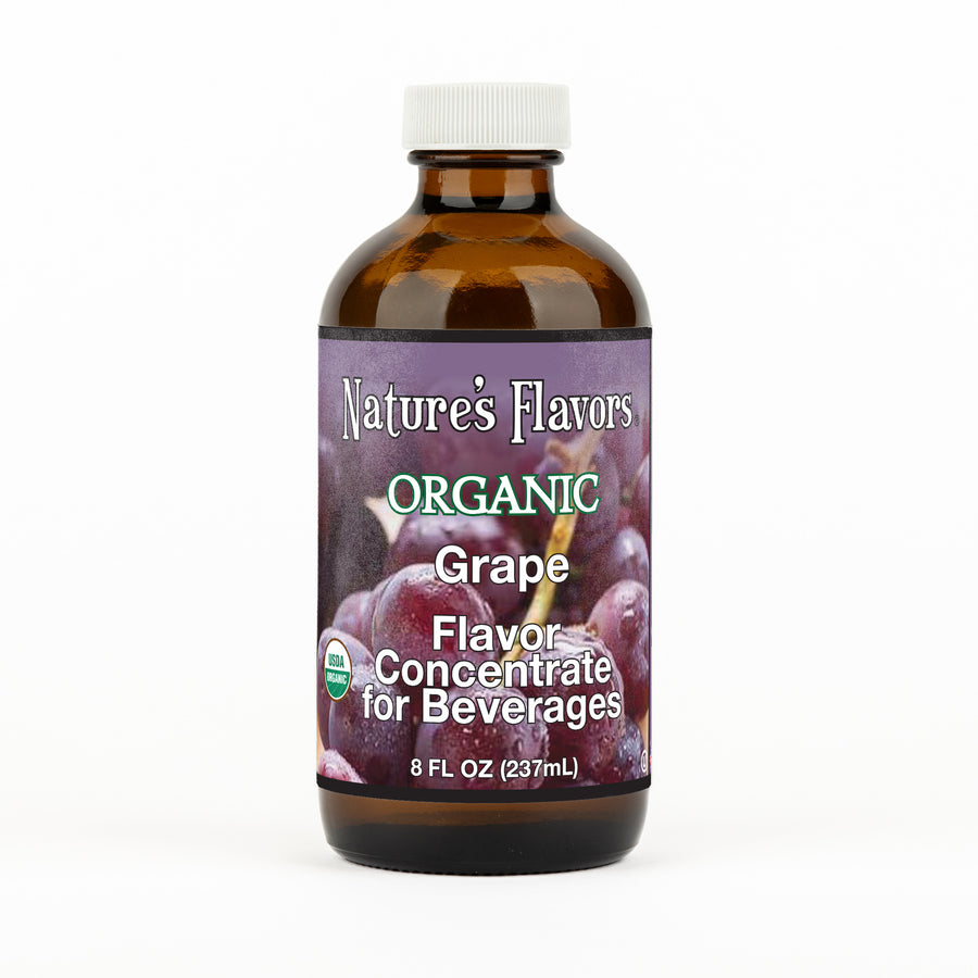 Grape Flavor Concentrate for Beverages, Organic