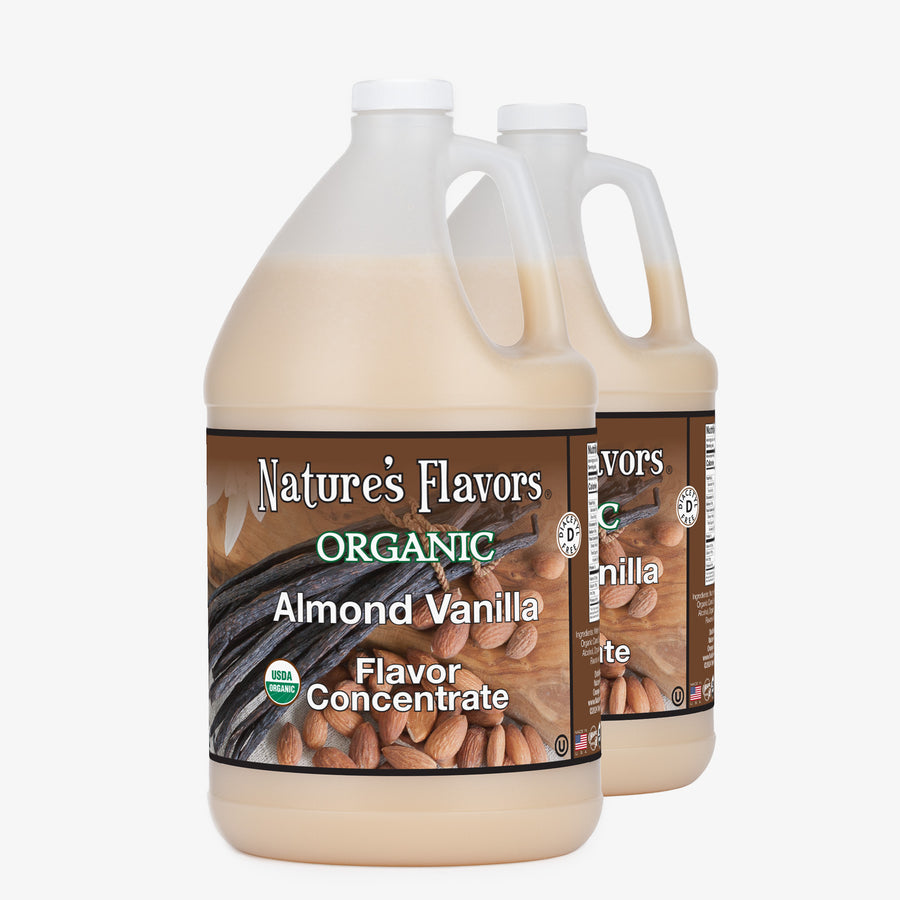 Almond Vanilla Flavor Concentrate, Organic