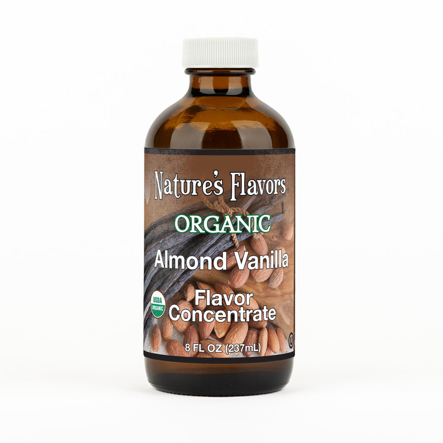 Almond Vanilla Flavor Concentrate, Organic