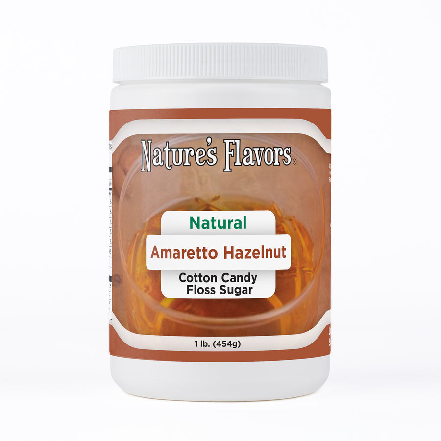 Amaretto Hazelnut Cotton Candy Floss Sugar