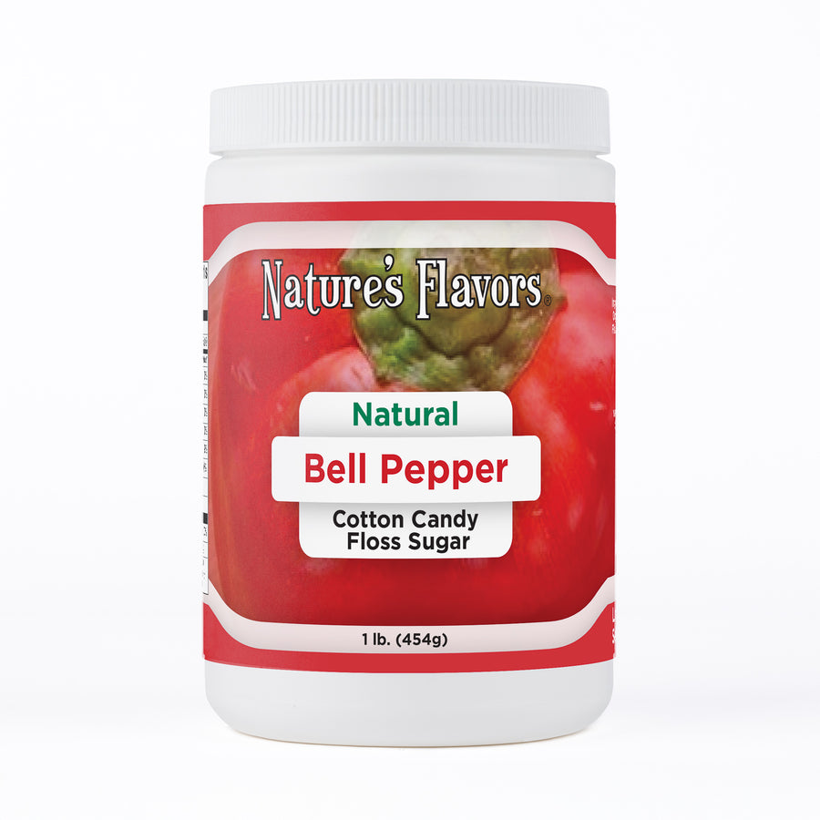 Bell Pepper Cotton Candy Floss Sugar