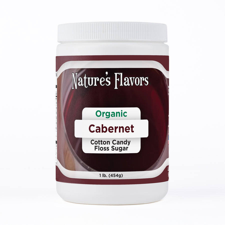 Organic Cabernet Cotton Candy Floss Sugar