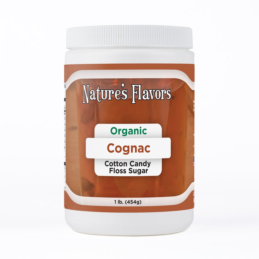 Organic Cognac Cotton Candy Floss Sugar