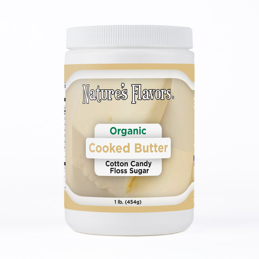 Organic Cooked Butter Cotton Candy Floss Sugar