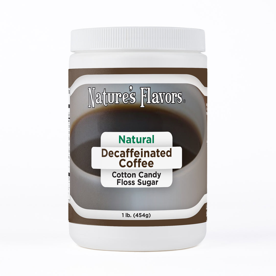 Decaffeinated Coffee Cotton Candy Floss Sugar