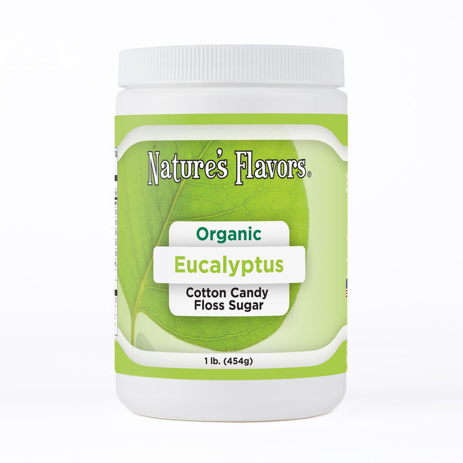 Organic Eucalyptus Cotton Candy Floss Sugar