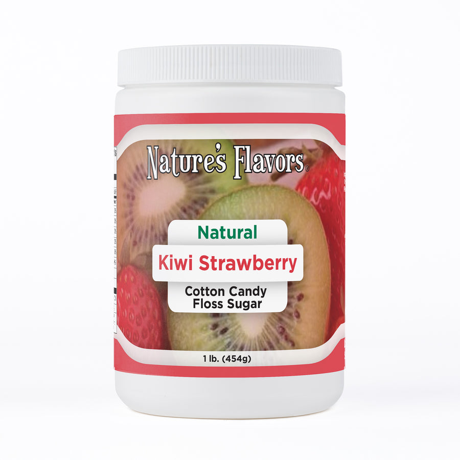 Kiwi Strawberry Cotton Candy Floss Sugar