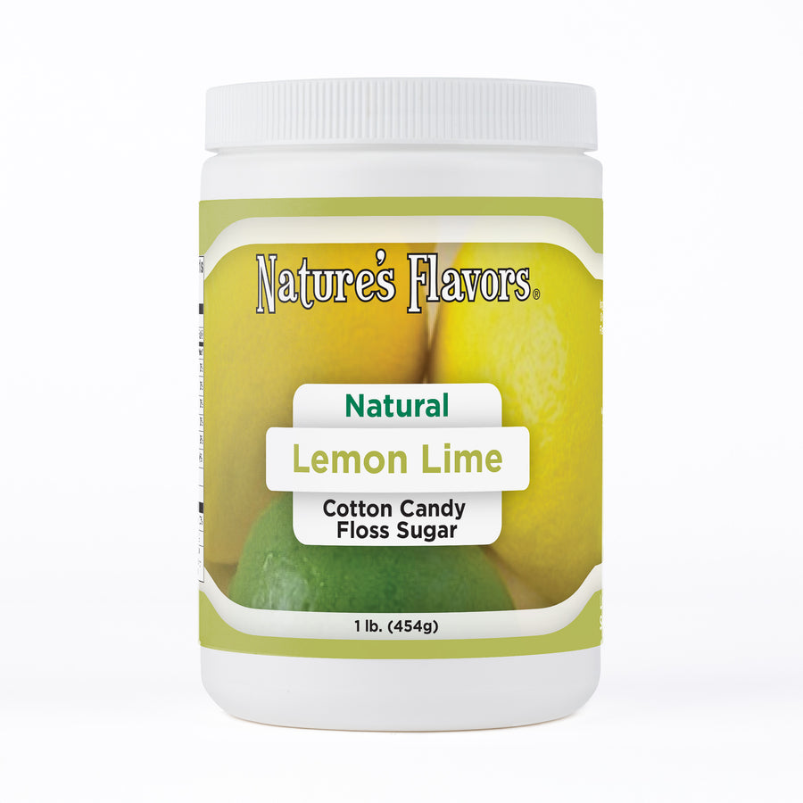 Lemon Lime Cotton Candy Floss Sugar