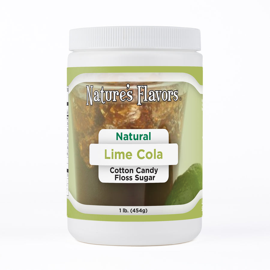 Lime Cola Cotton Candy Floss Sugar