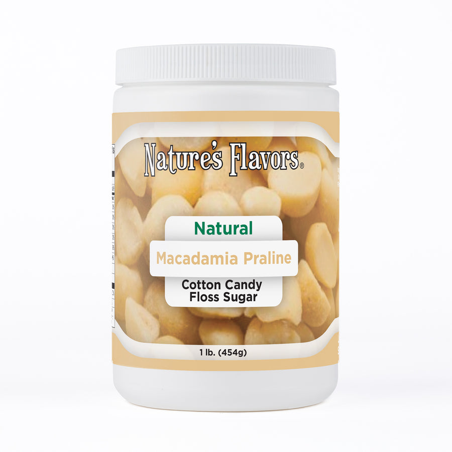 Macadamia Praline Cotton Candy Floss Sugar