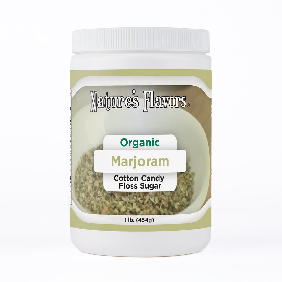 Organic Marjoram Cotton Candy Floss Sugar