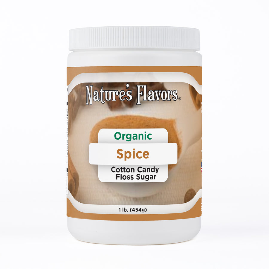 Organic Spice Cotton Candy Floss Sugar