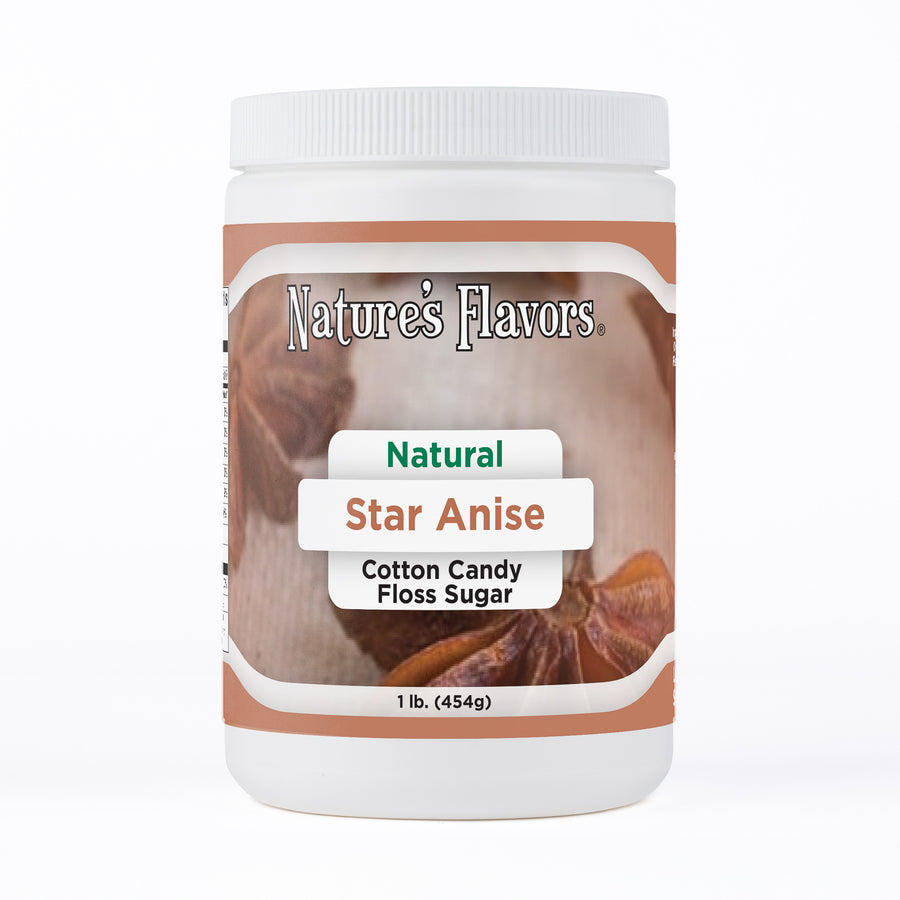 Star Anise Cotton Candy Floss Sugar