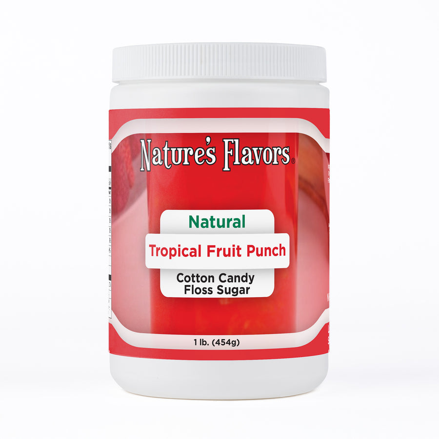 Tropical Fruit Punch Cotton Candy Floss Sugar