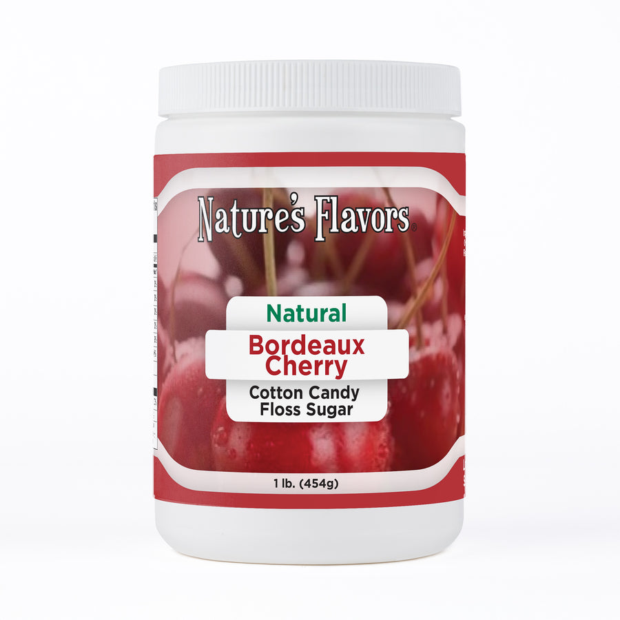 Bordeaux Cherry Cotton Candy Floss Sugar