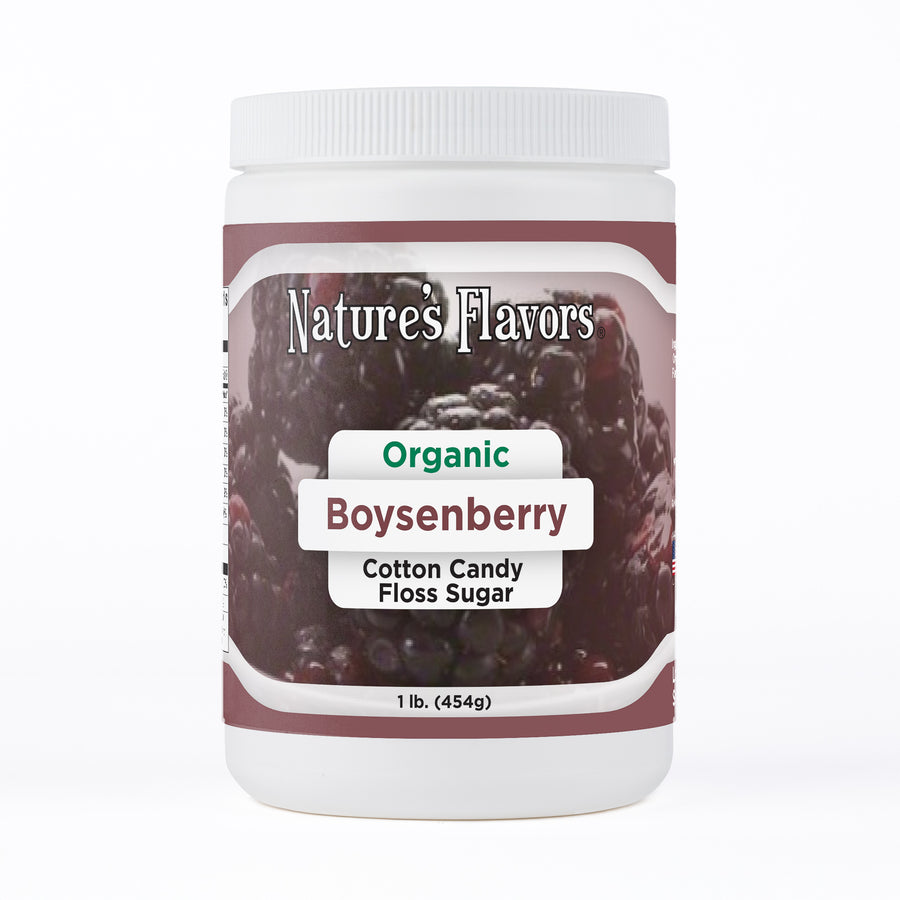 Organic Boysenberry Cotton Candy Floss Sugar