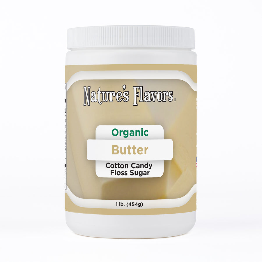 Organic Butter Cotton Candy Floss Sugar