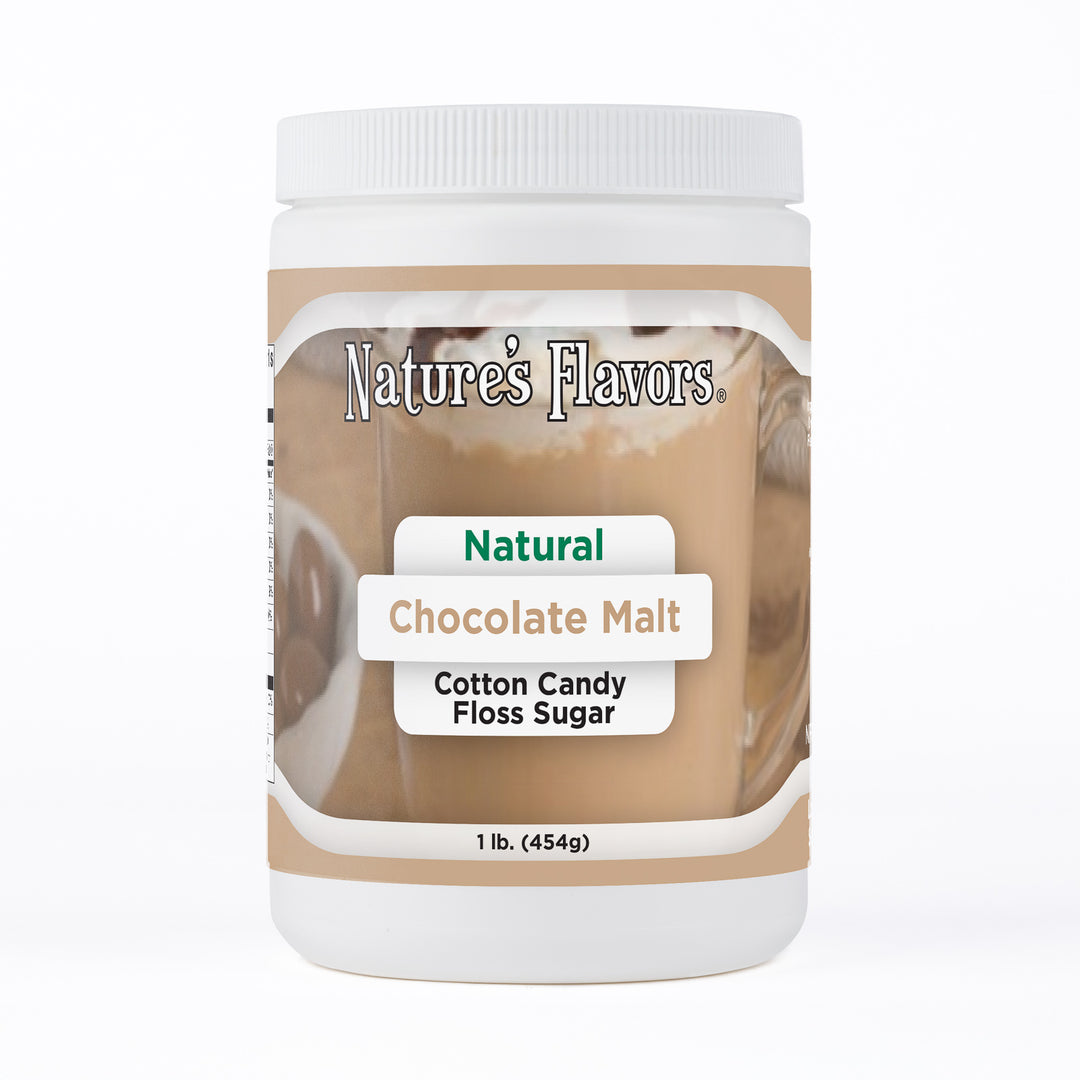 Chocolate Malt Cotton Candy Floss Sugar