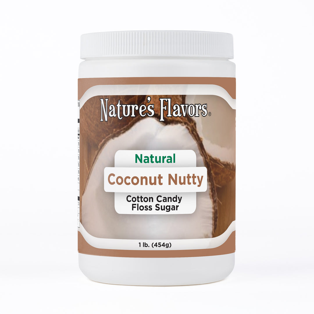 Coconut Nutty Cotton Candy Floss Sugar