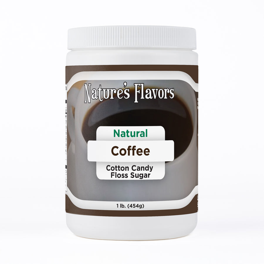 Coffee Cotton Candy Floss Sugar