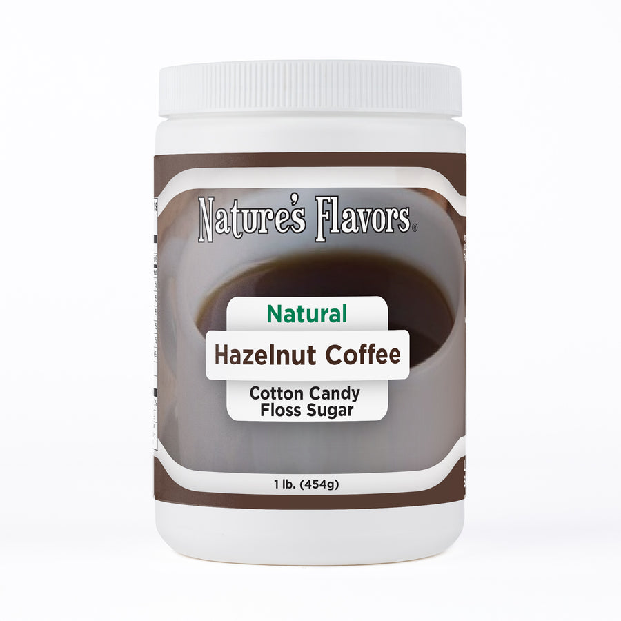 Hazelnut Coffee Cotton Candy Floss Sugar