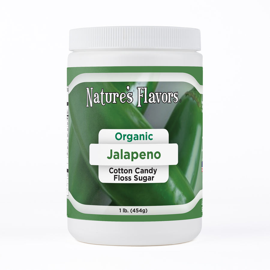 Organic Jalapeno Cotton Candy Floss Sugar