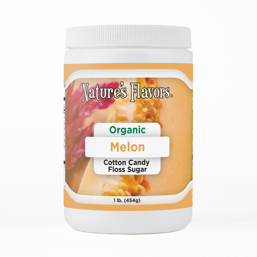 Organic Melon Cotton Candy Floss Sugar