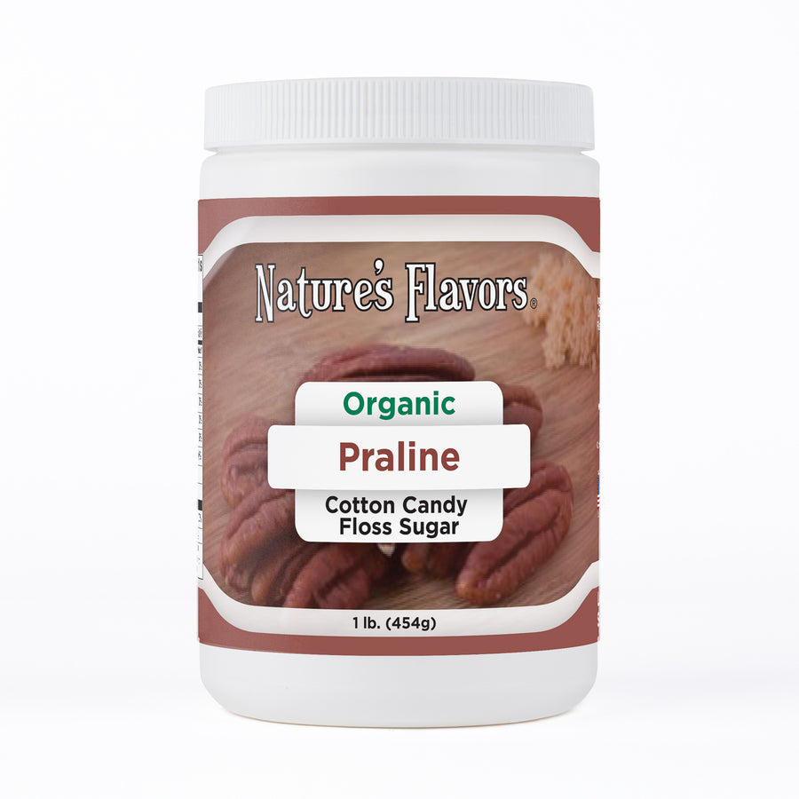 Organic Praline Cotton Candy Floss Sugar