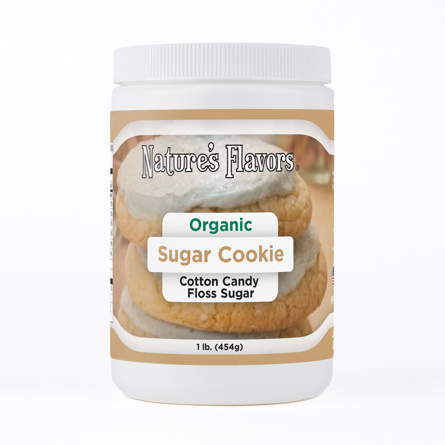 Organic Sugar Cookie Cotton Candy Floss Sugar