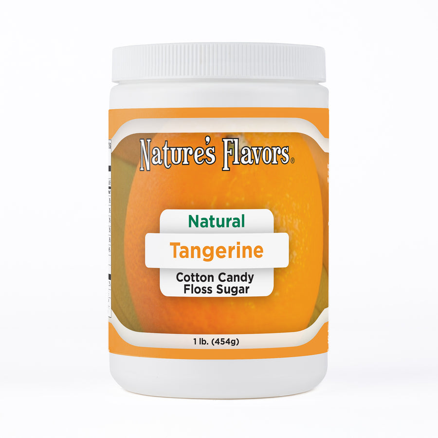 Tangerine Cotton Candy Floss Sugar