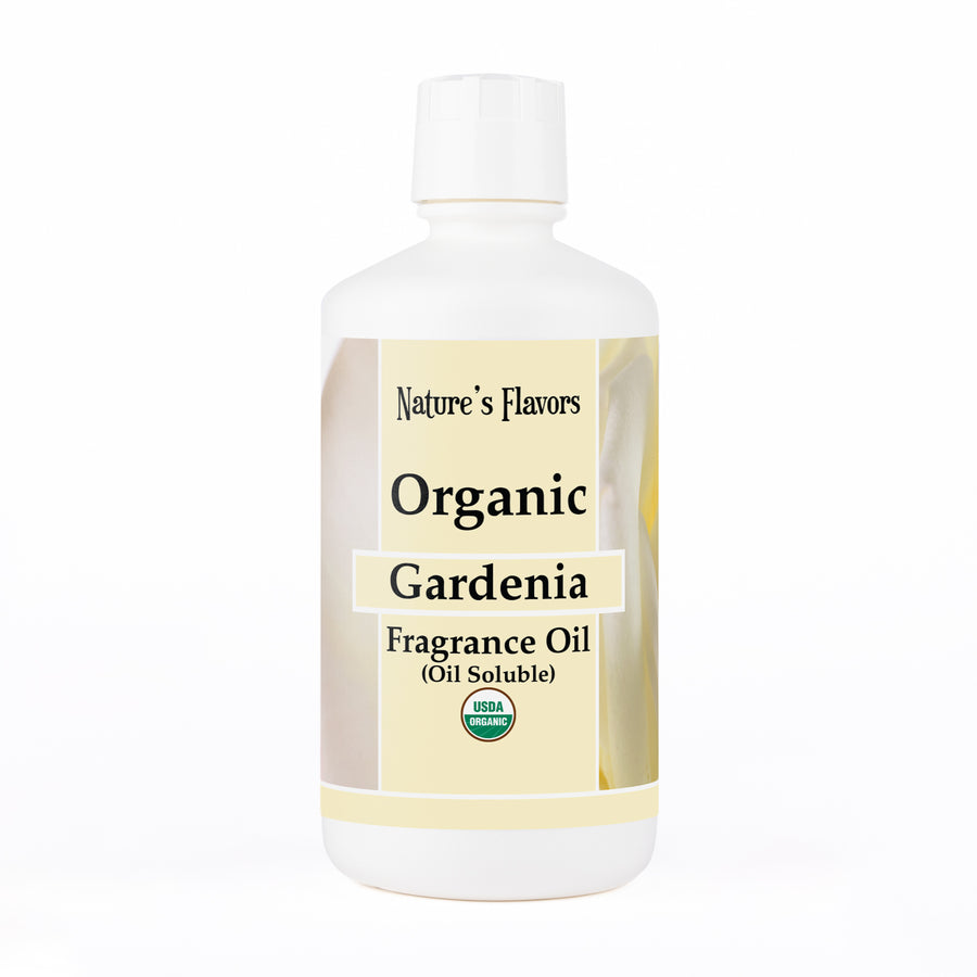 Gardenia Fragrance Oil (Oil Soluble), Organic
