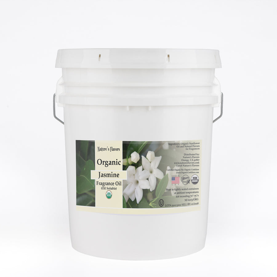 Jasmine Fragrance Oil (Oil Soluble), Organic