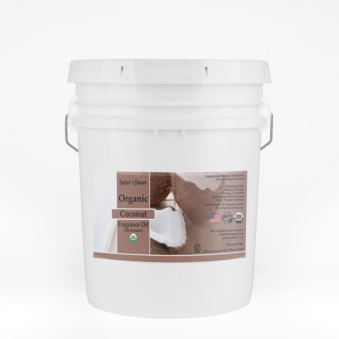 Coconut Fragrance Oil (Oil Soluble), Organic
